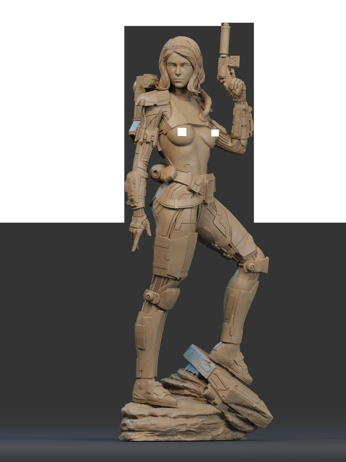 Shae Vizla resin figure