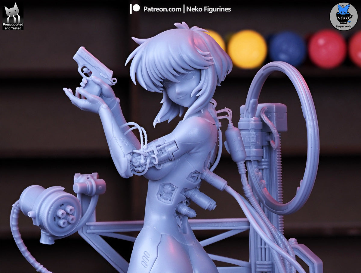 Motoko Kusanagi resin figure