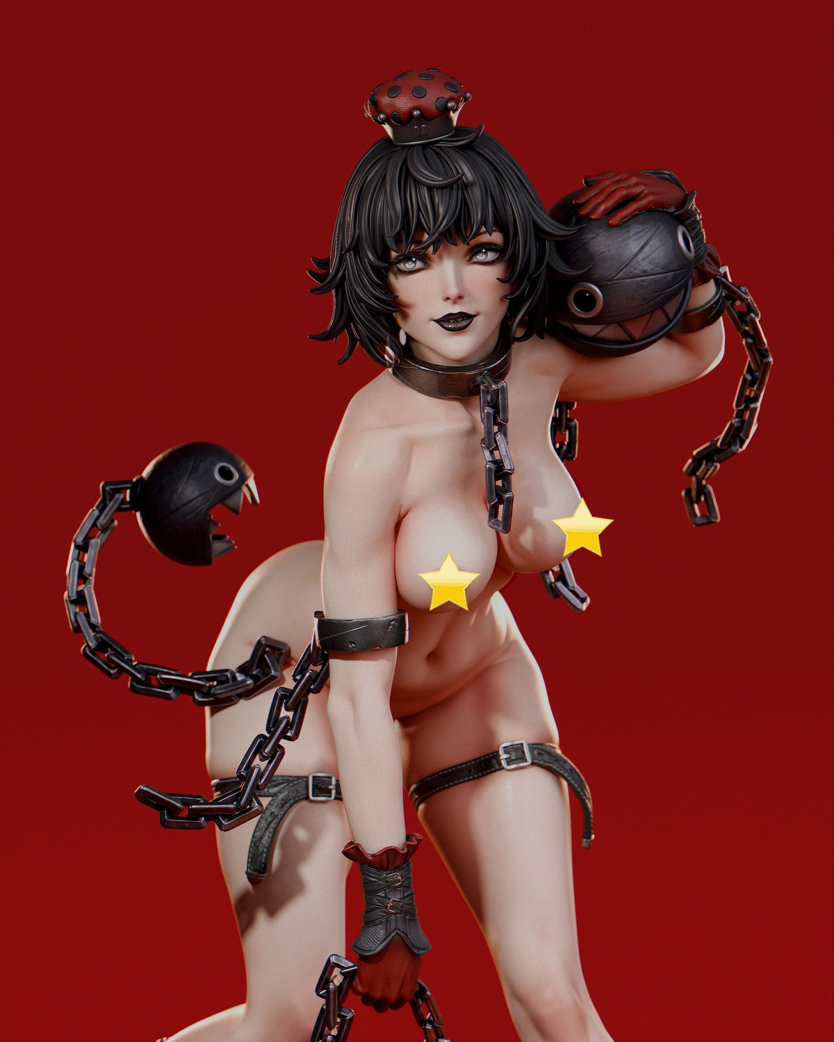 Chompette resin figure