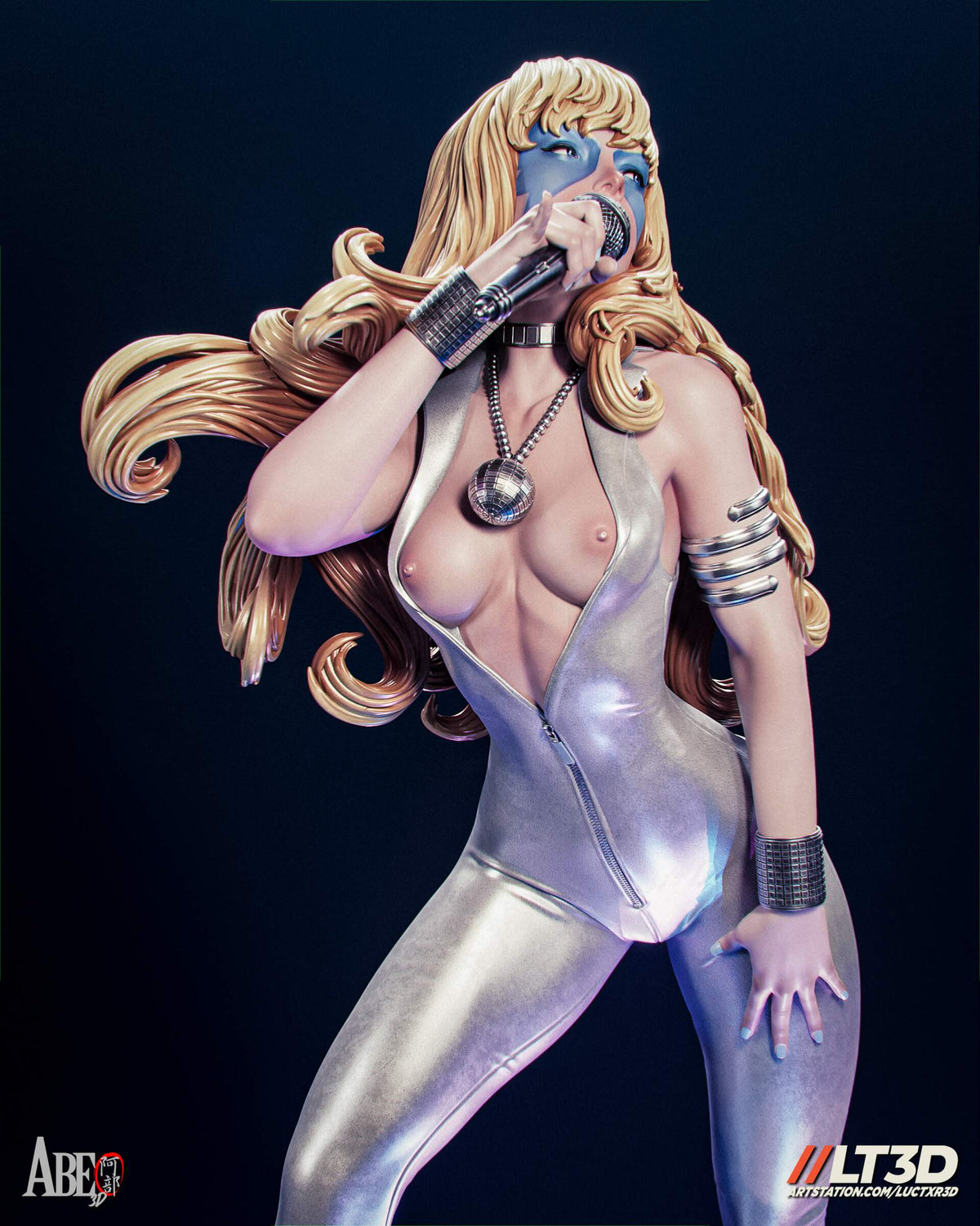 Dazzler resin figure