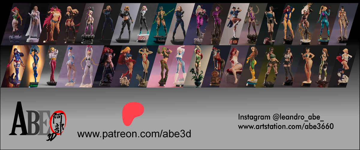 Lady Deadpool 3D Printed Resin Figure