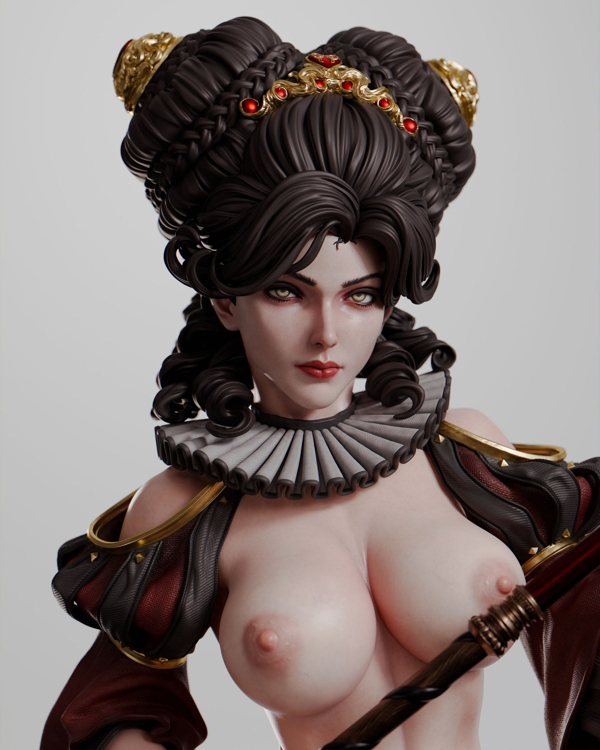 Queen of Hearts resin figure