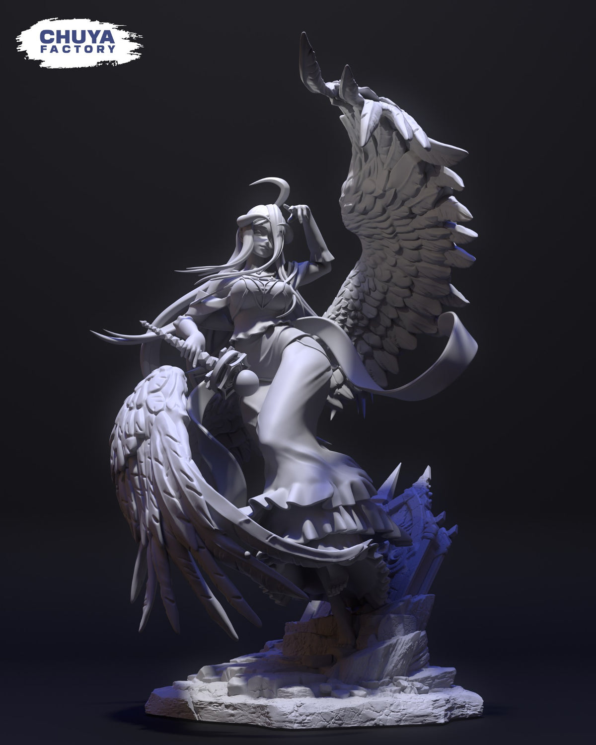 Albedo resin figure
