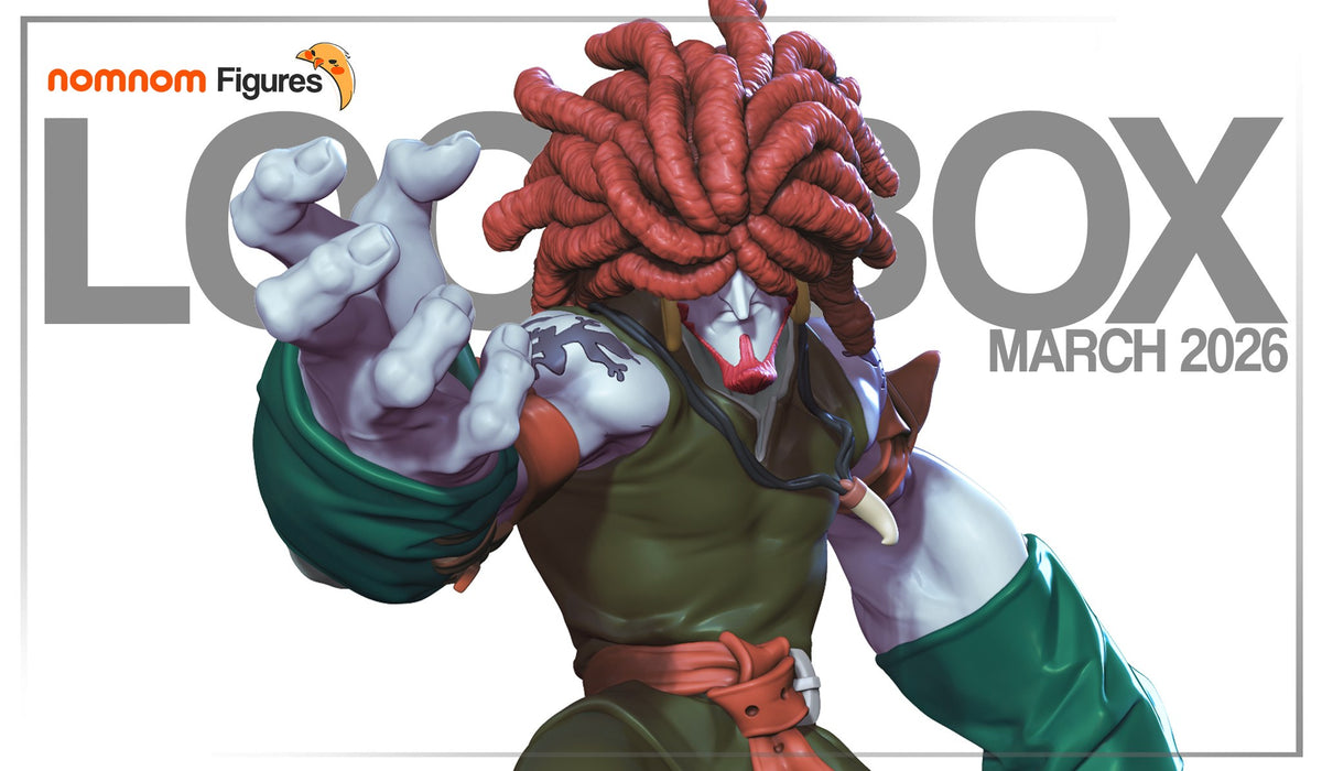 Amarant resin figure