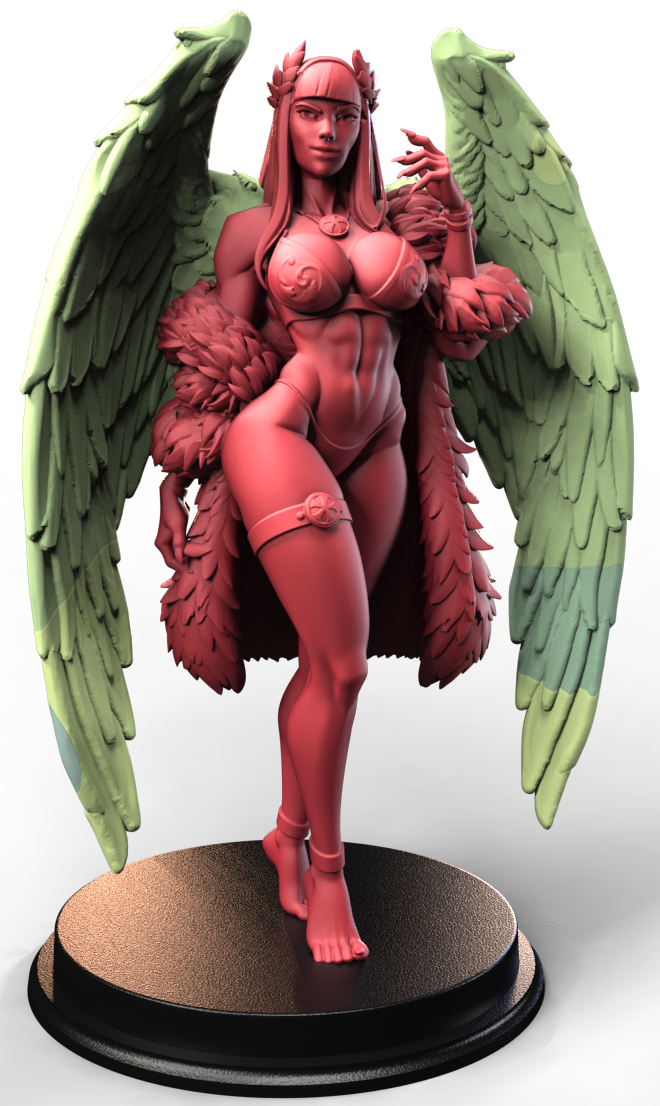 Aurelyss Solwing Bust resin figure