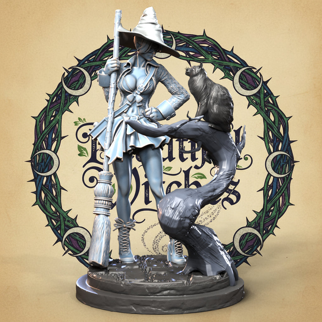 Calyndra Duskwoven resin figure