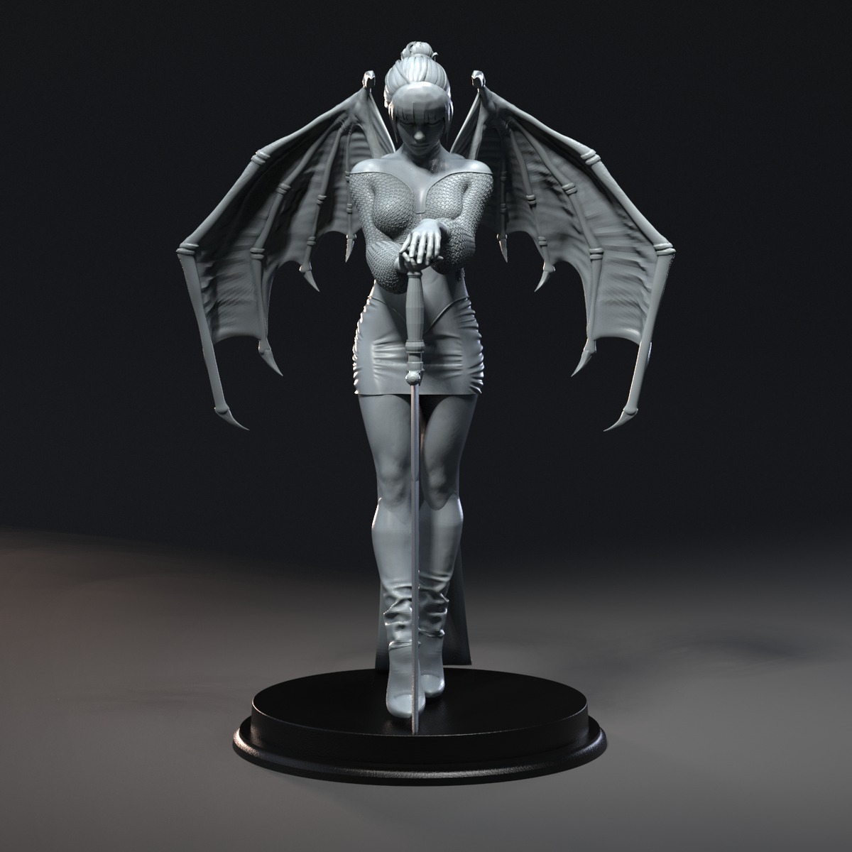 Carmilla Nocturne resin figure
