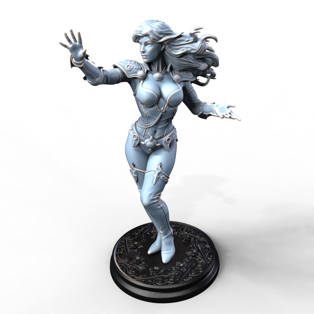 Elandra Solvane resin figure