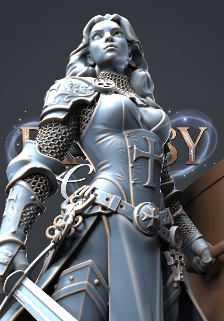 Lyssara Wynveil resin figure