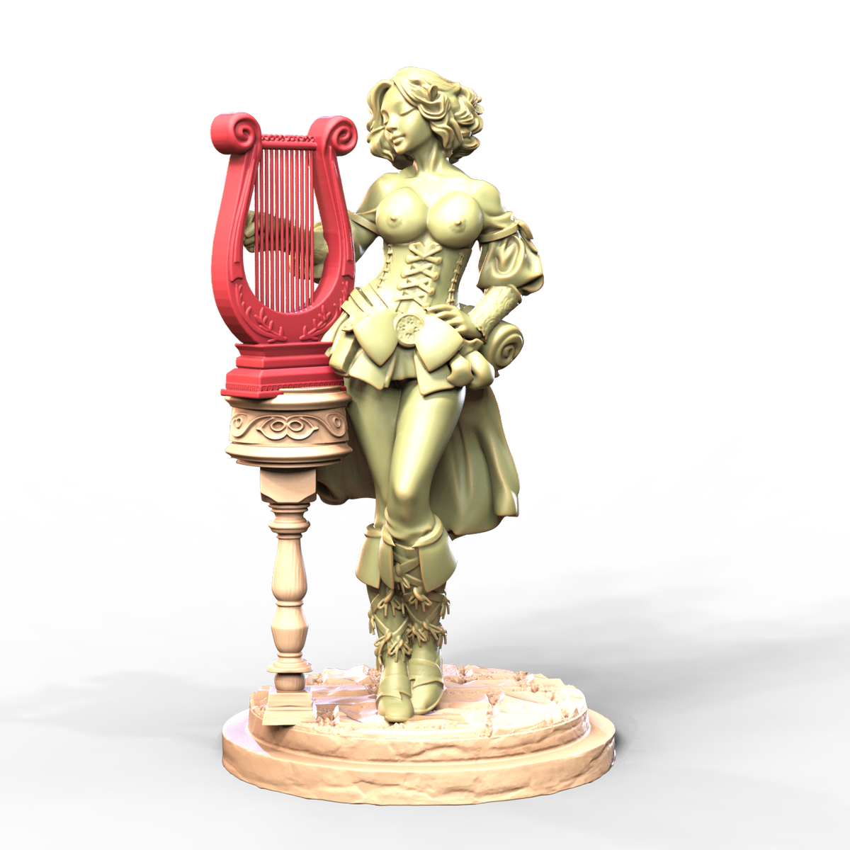 Velisse Goldtongue (Adult) resin figure