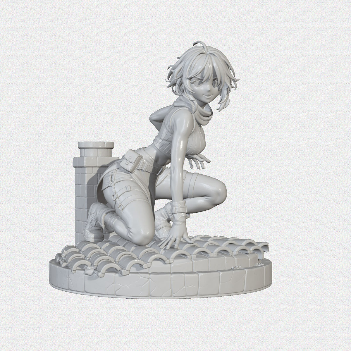 Vesper resin figure