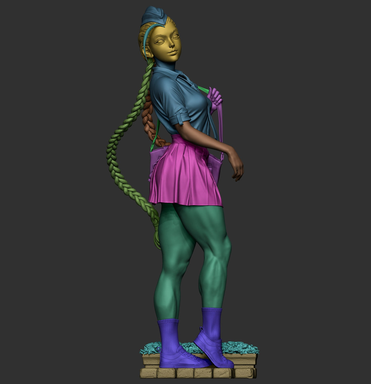 Cammy White (School Girl) resin figure