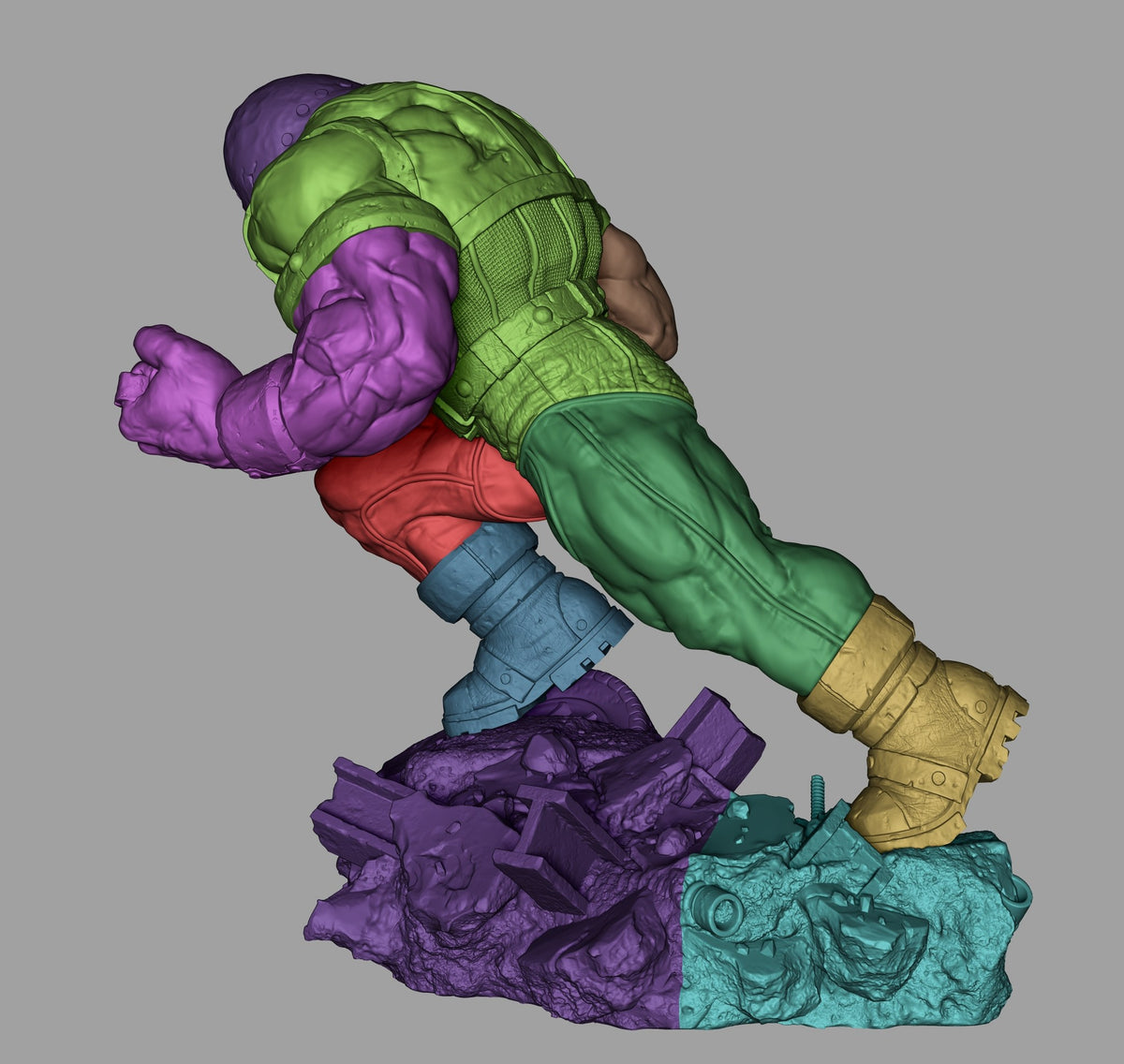 Juggernaut resin figure