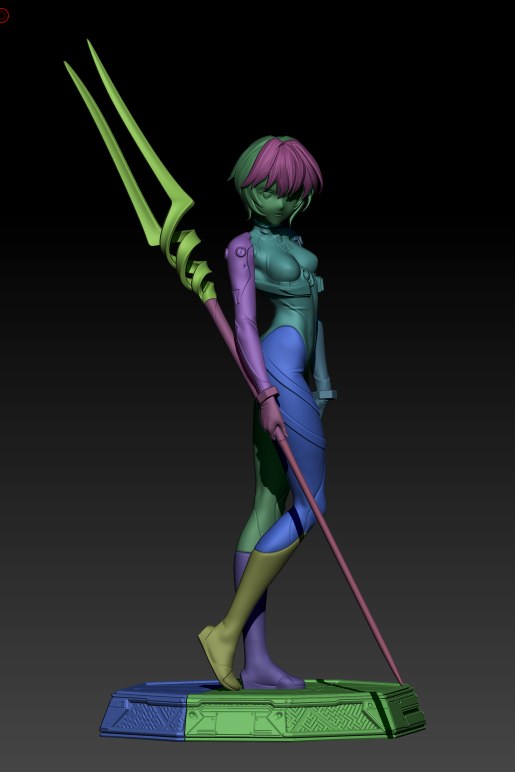 Rei Ayanami resin figure