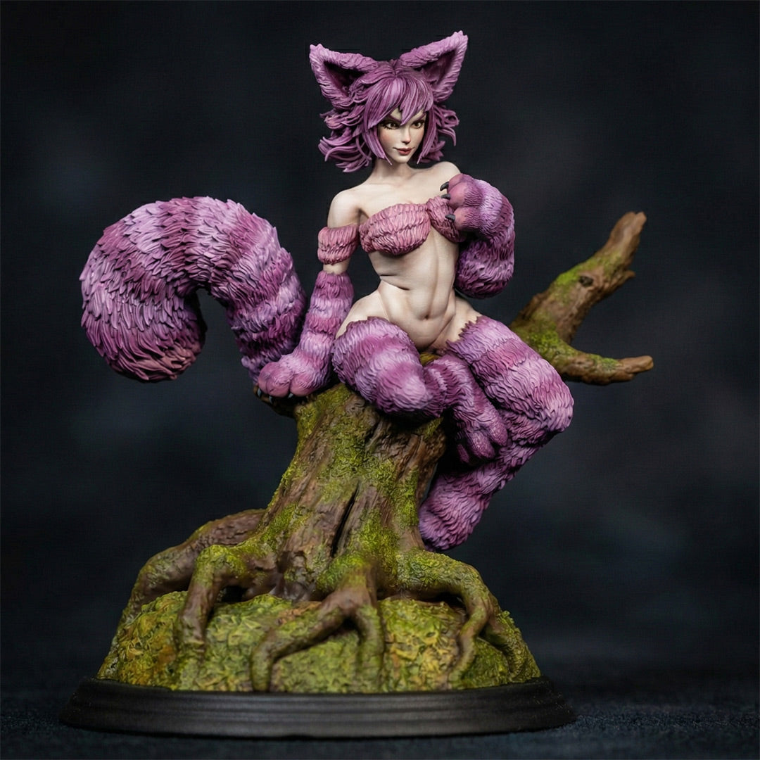 Female Cheshire Cat Pinup | Siryll Arts