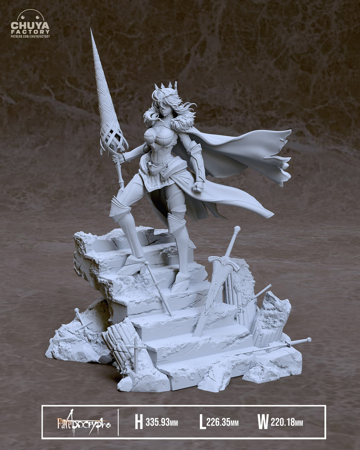 Artoria Pendragon resin figure