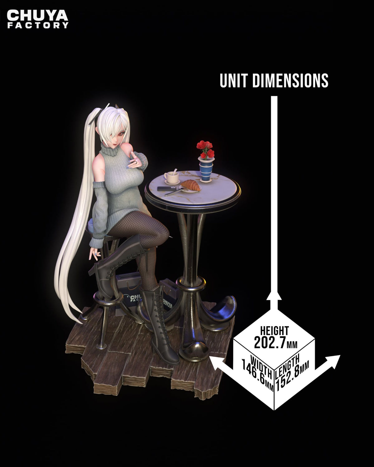 Cinderella resin figure