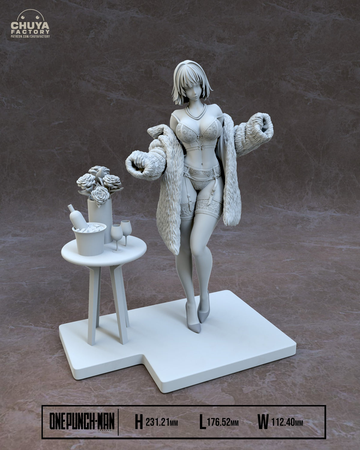 Fubuki resin figure