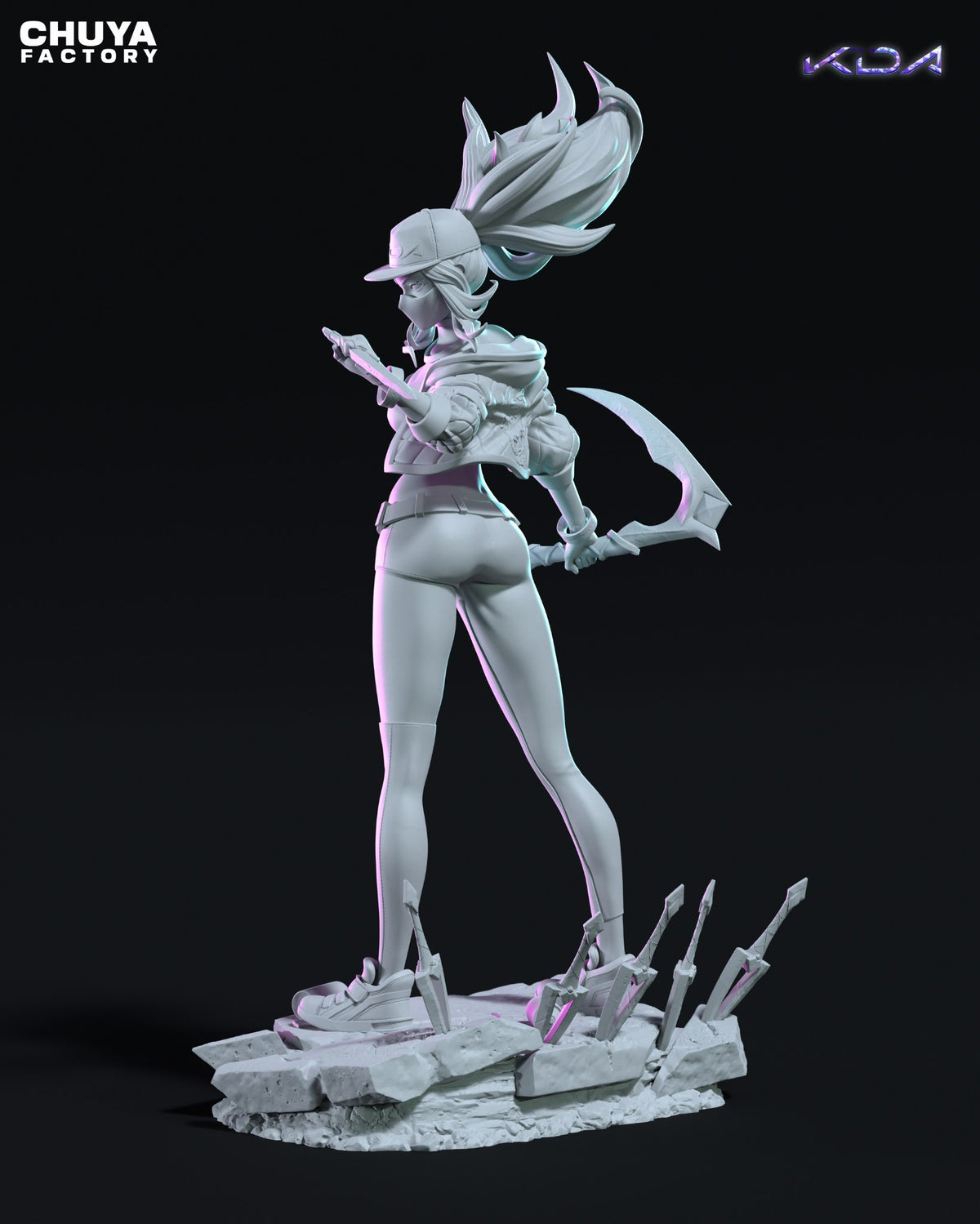 KDA Akali resin figure