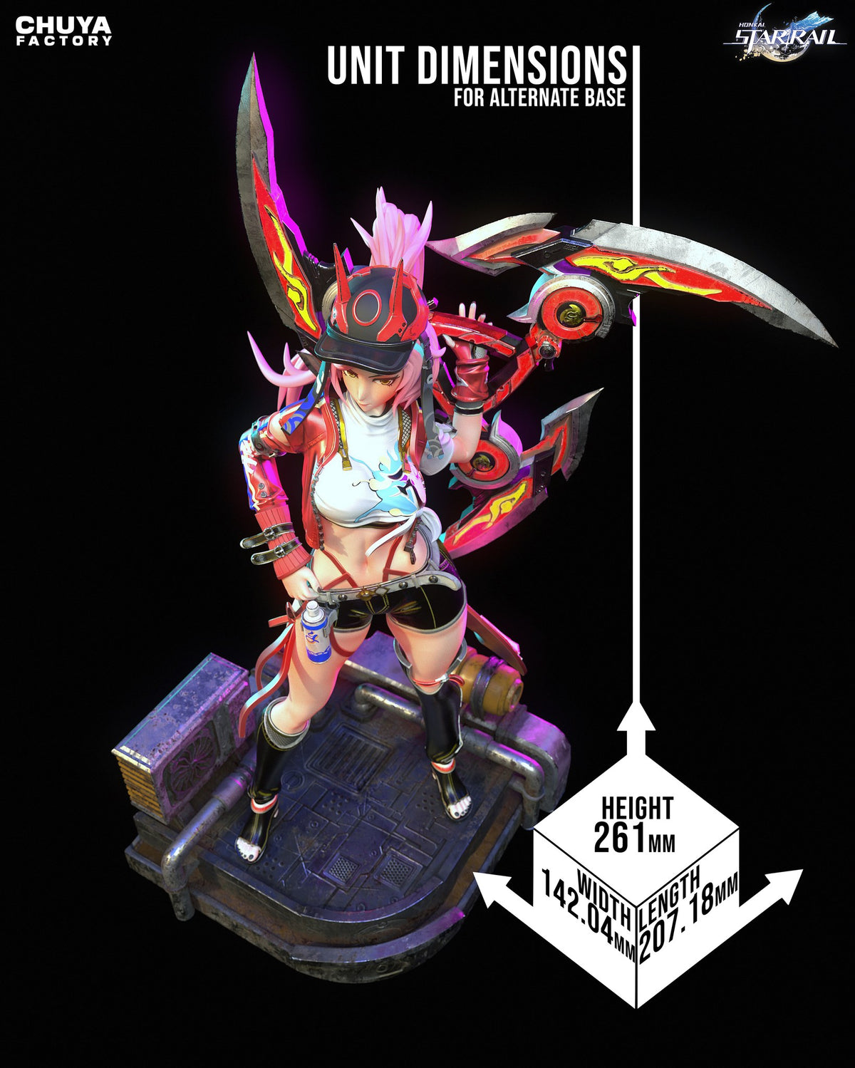 Rappa resin figure