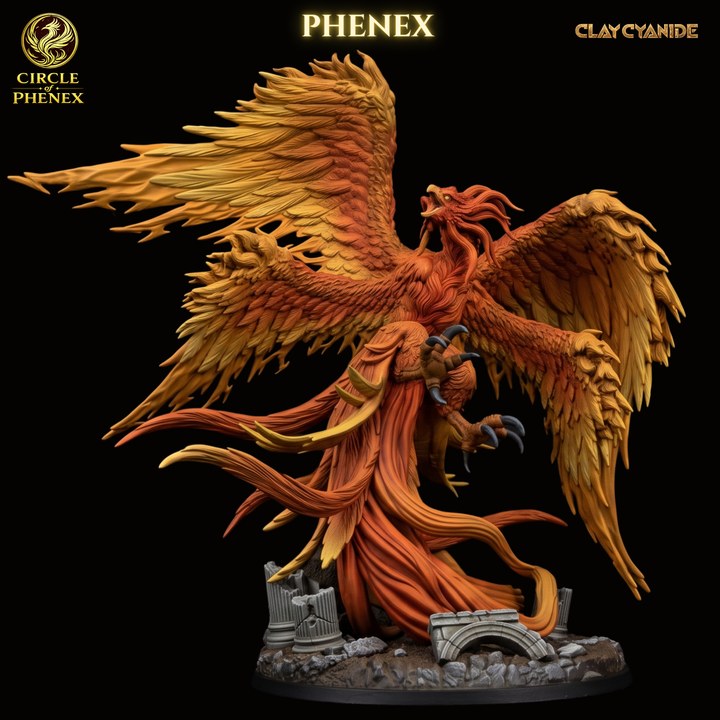 Phenex resin figure