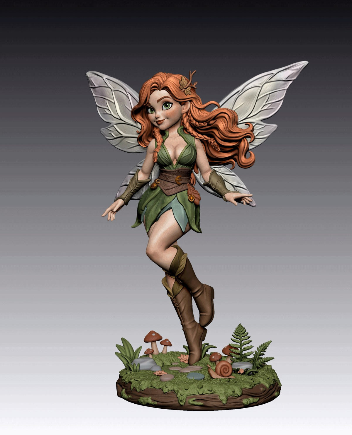 Nyra resin figure