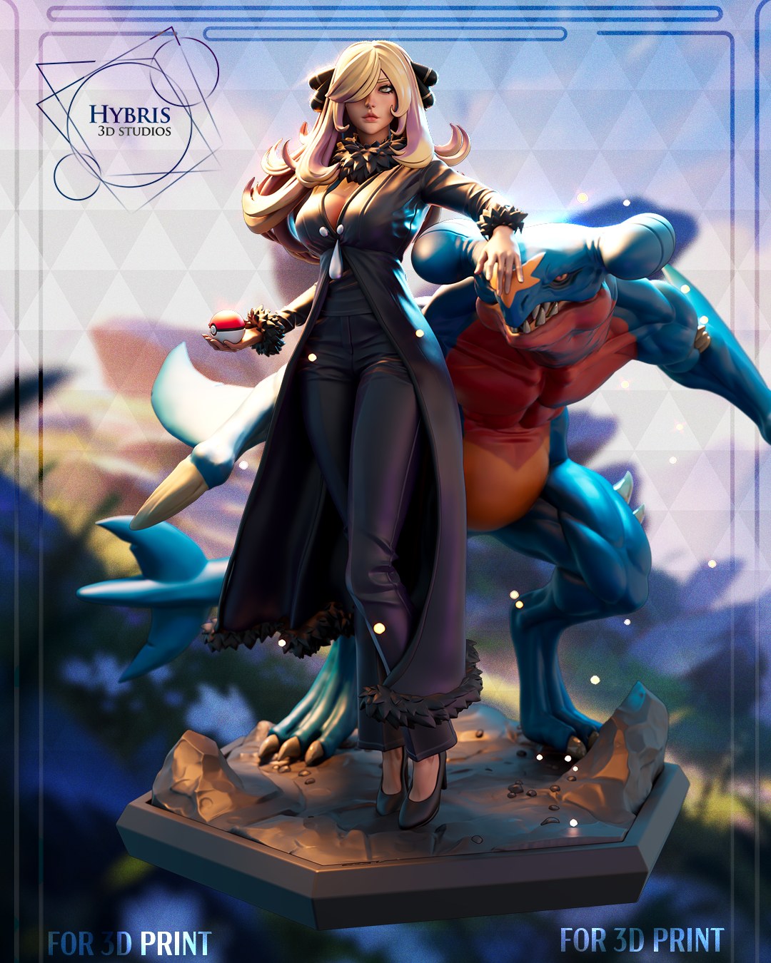 Cynthia resin figure