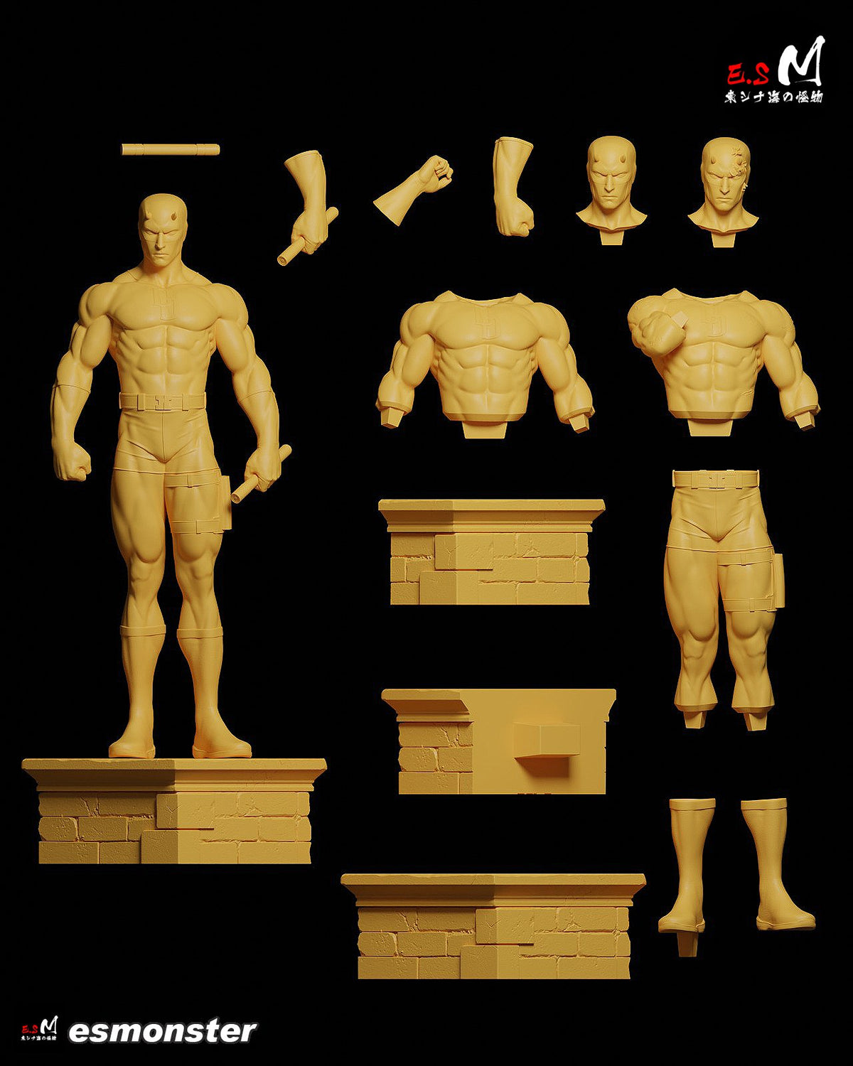 Daredevil resin figure