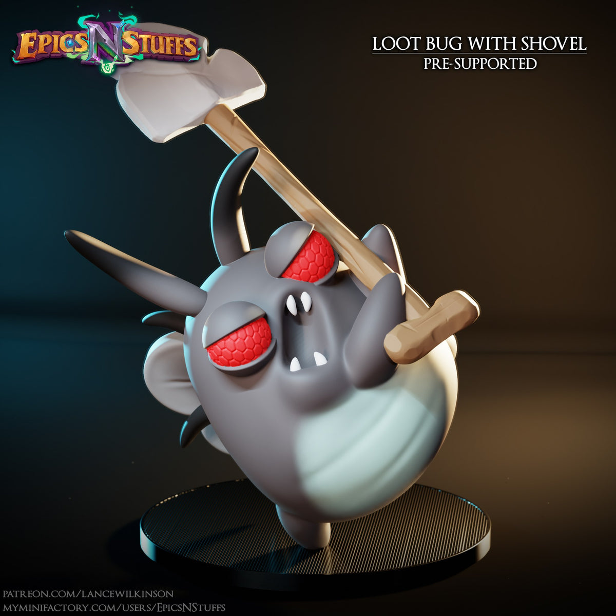 Loot Bugs resin figure