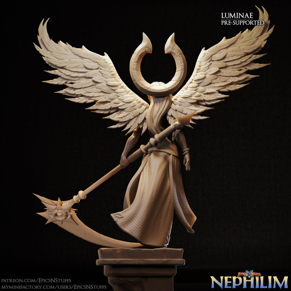 Nephilim Luminae resin figure
