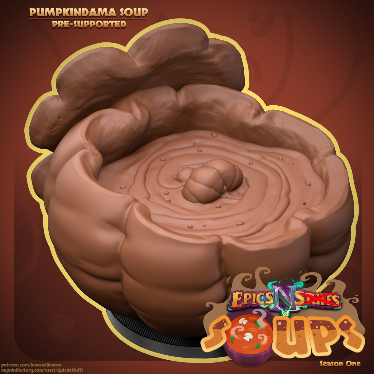 Soup Cauldrons & Kitchen Accessories resin figure