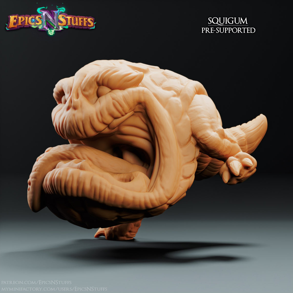 Squigs resin figure