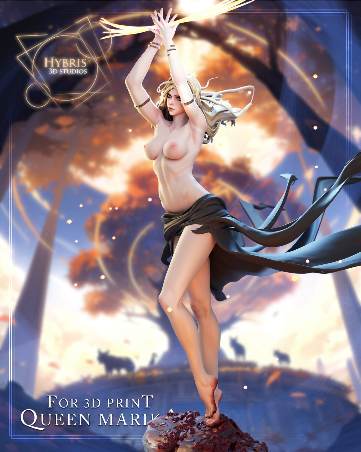 Queen Marika resin figure