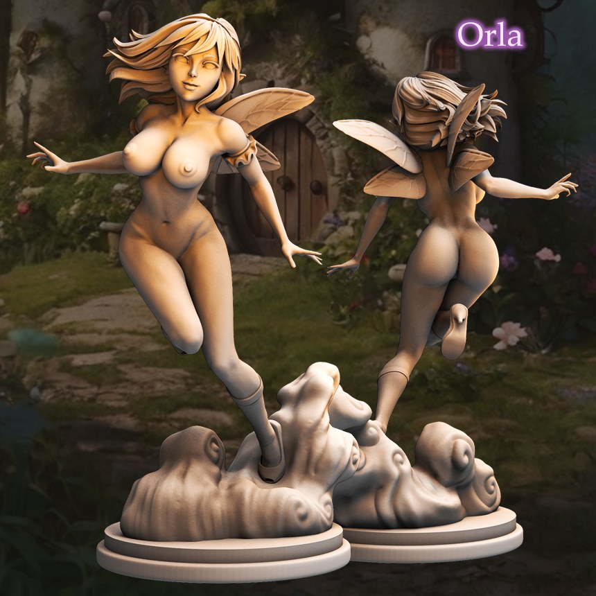 Orla Mistbloom resin figure