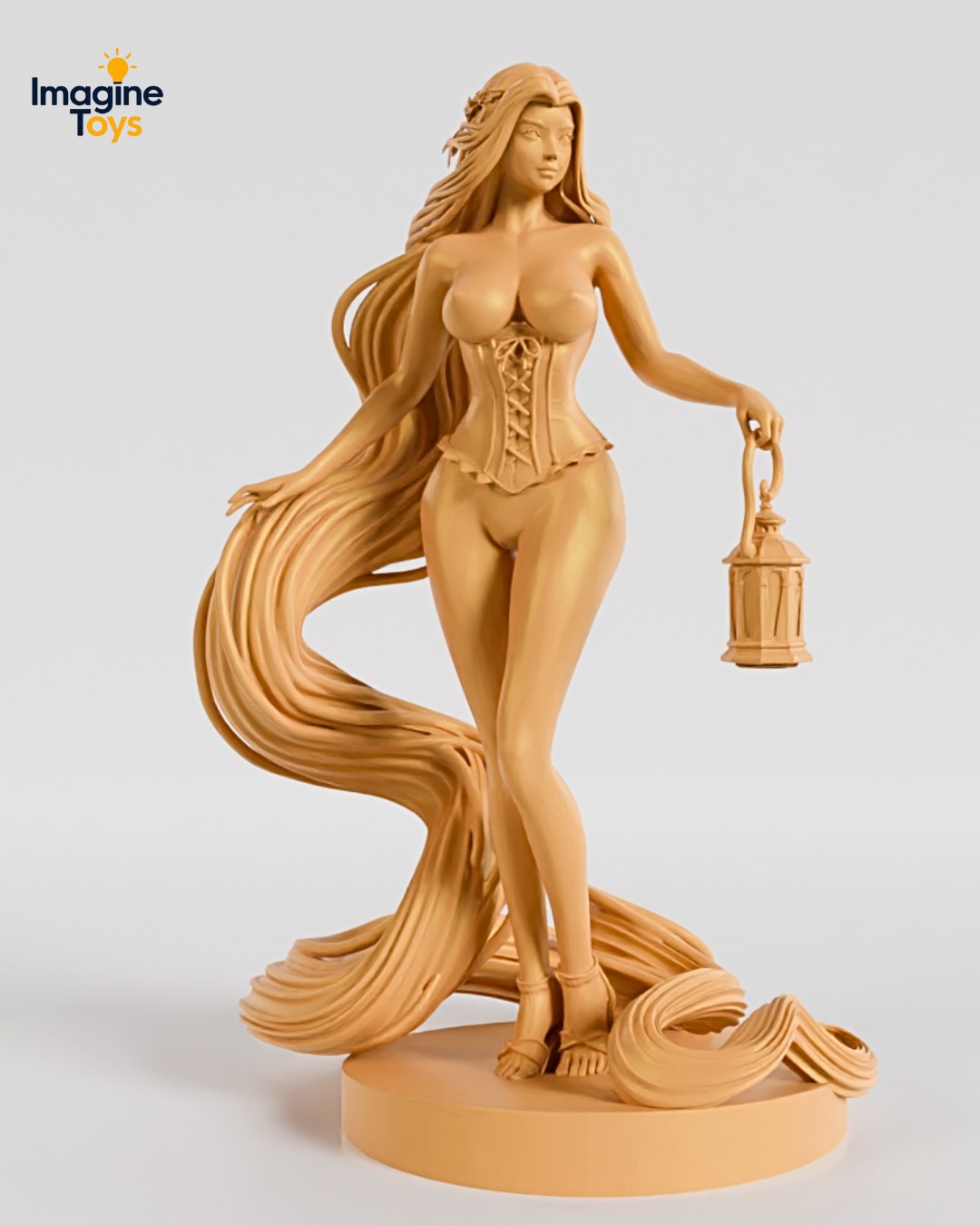 Golden Desire resin figure