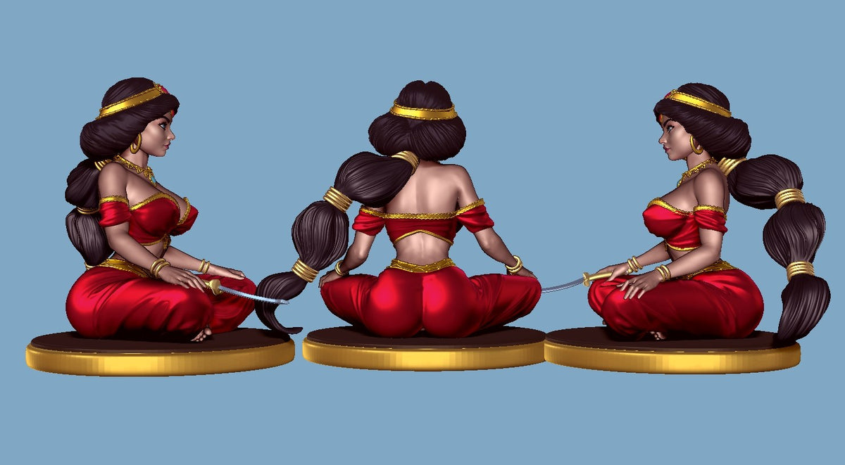 Desert Bloom resin figure