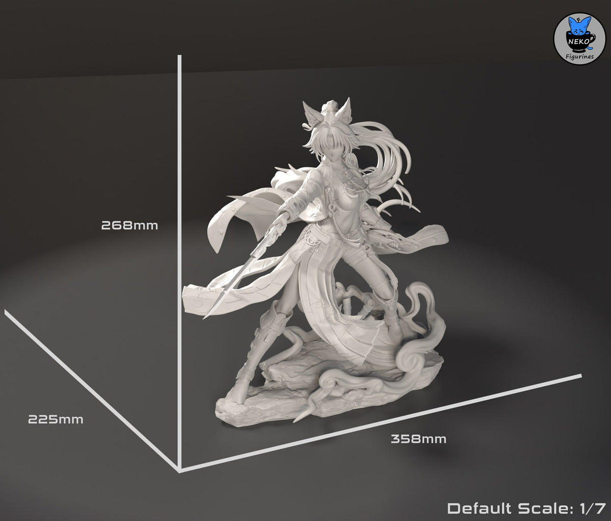Feixiao resin figure