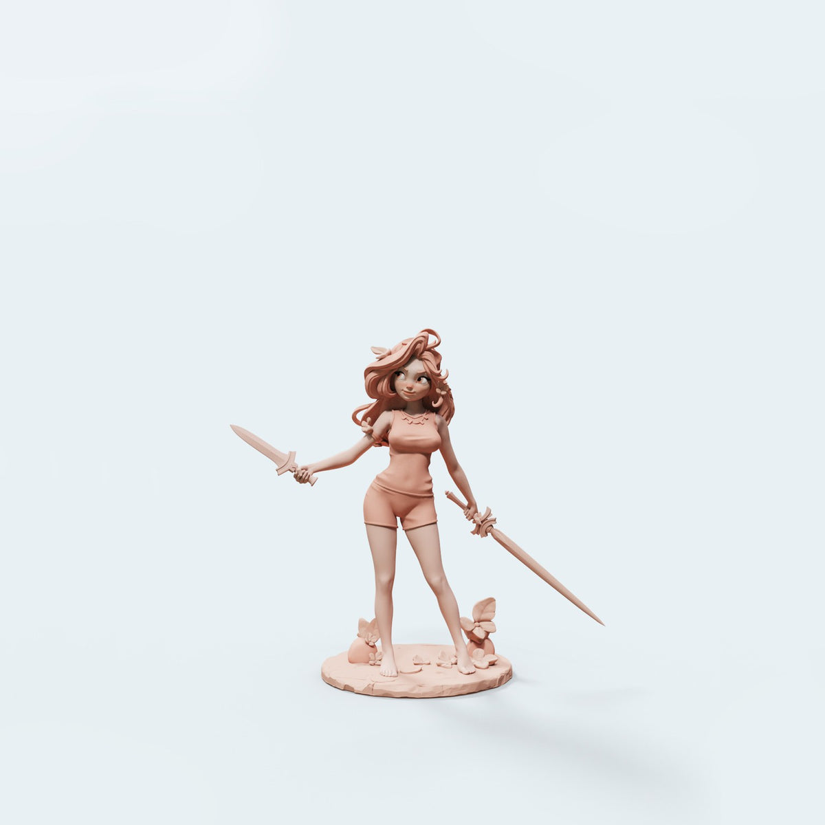 Iriel resin figure