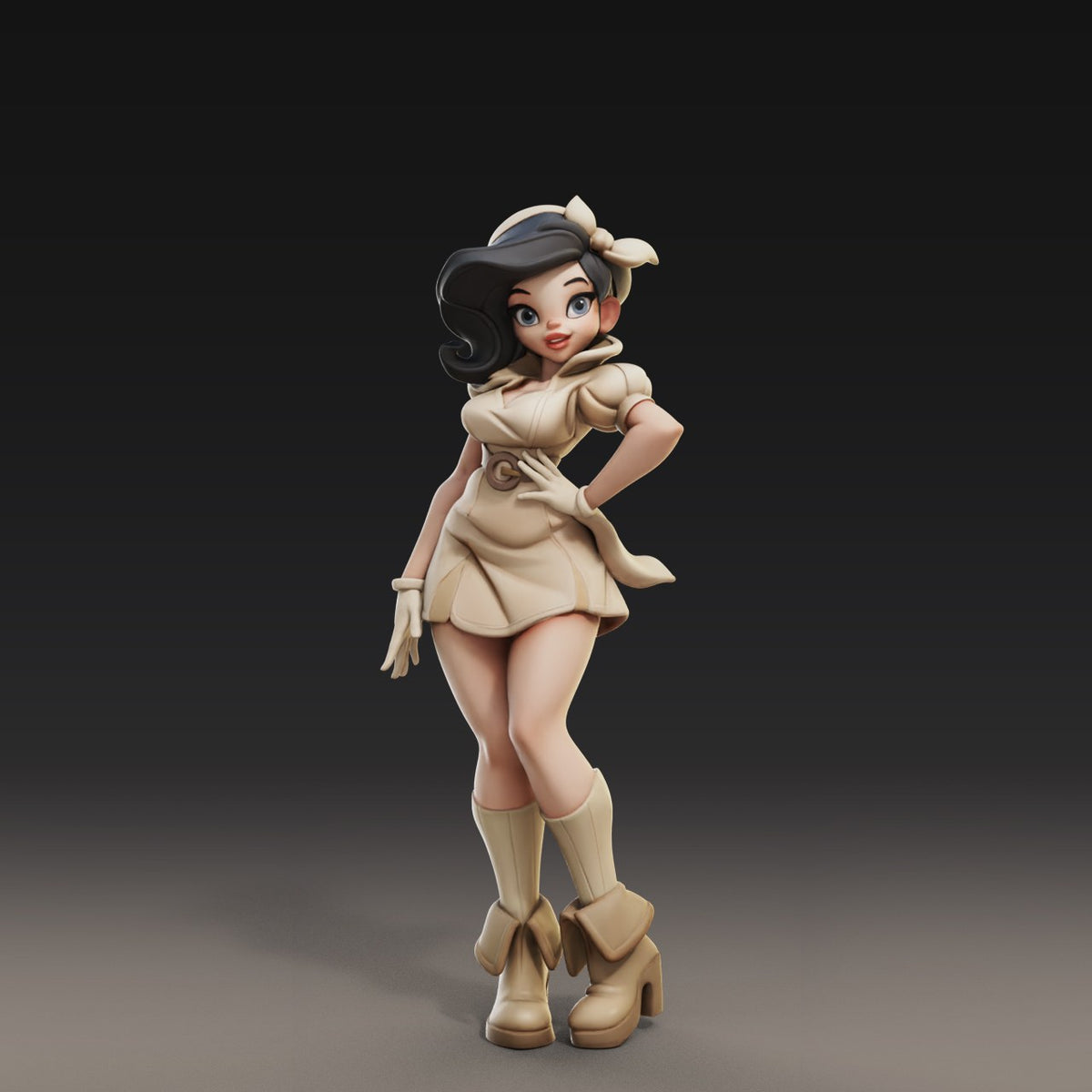 Muse Maidens resin figure