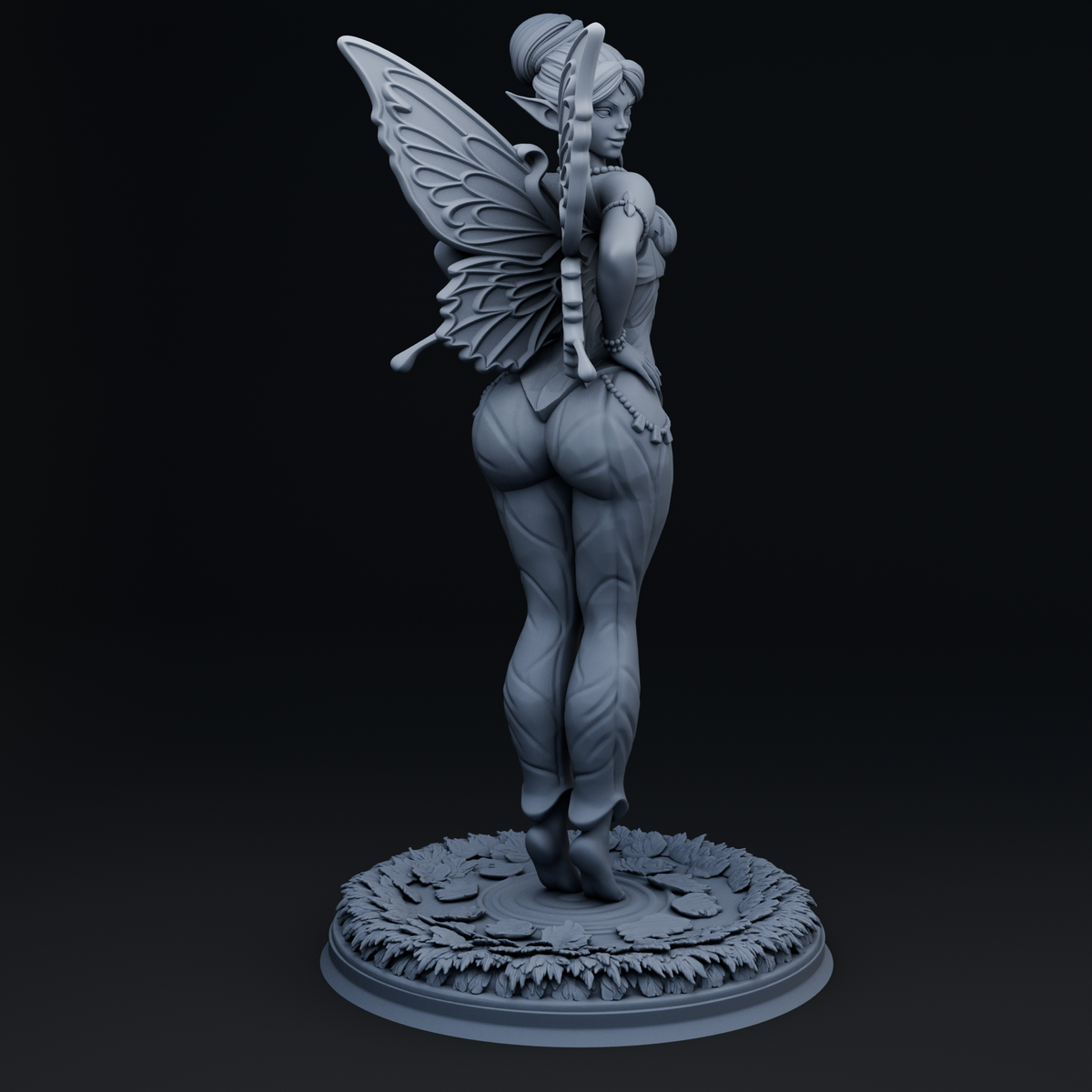 Amber Whisper resin figure