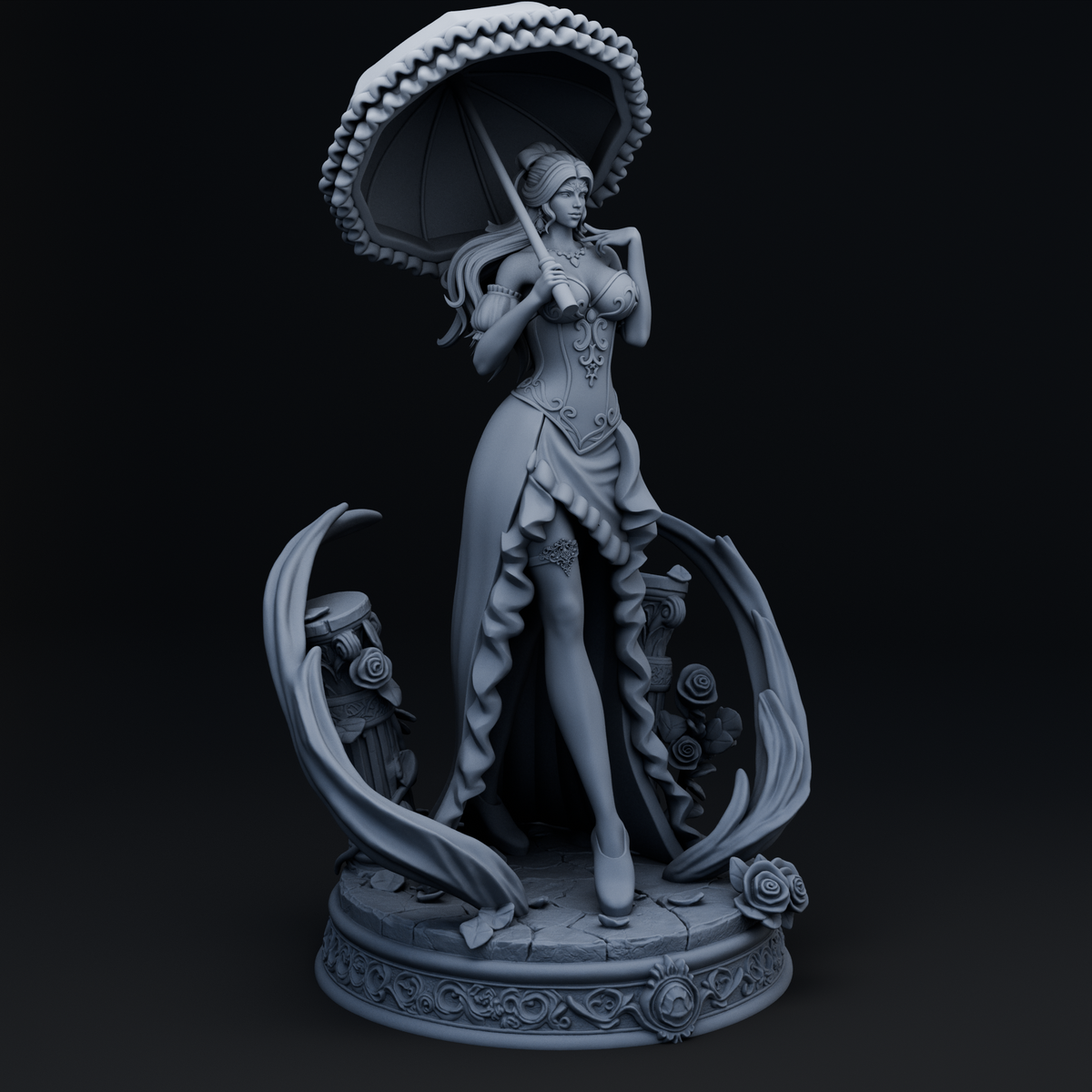 Velvet Beauty resin figure