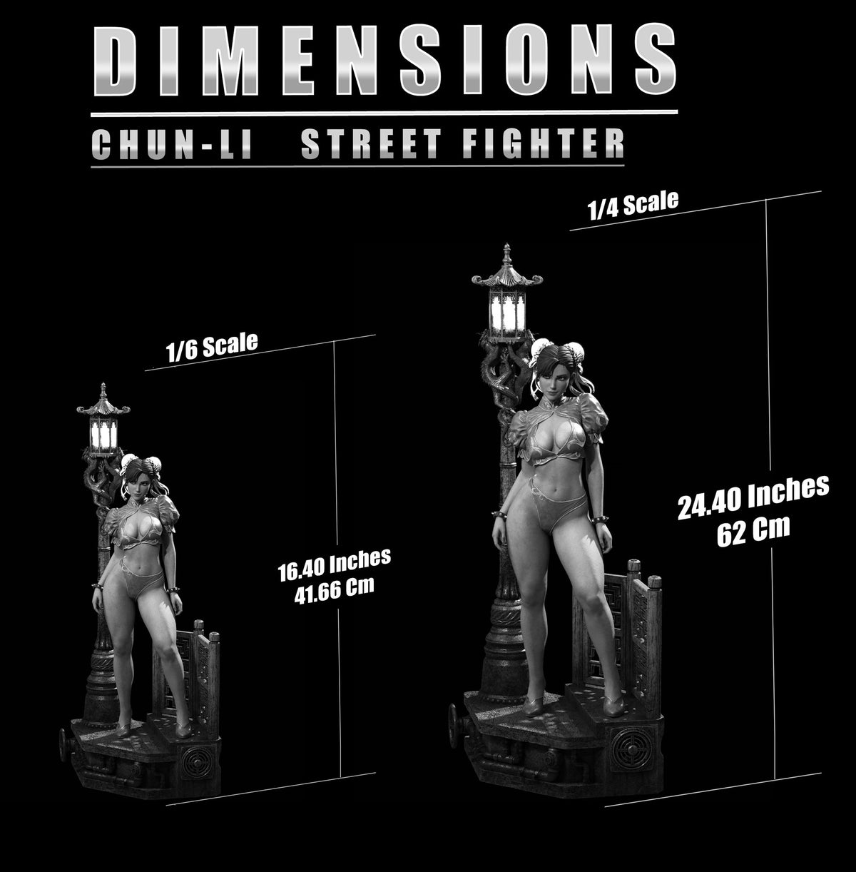 Chun-Li resin figure