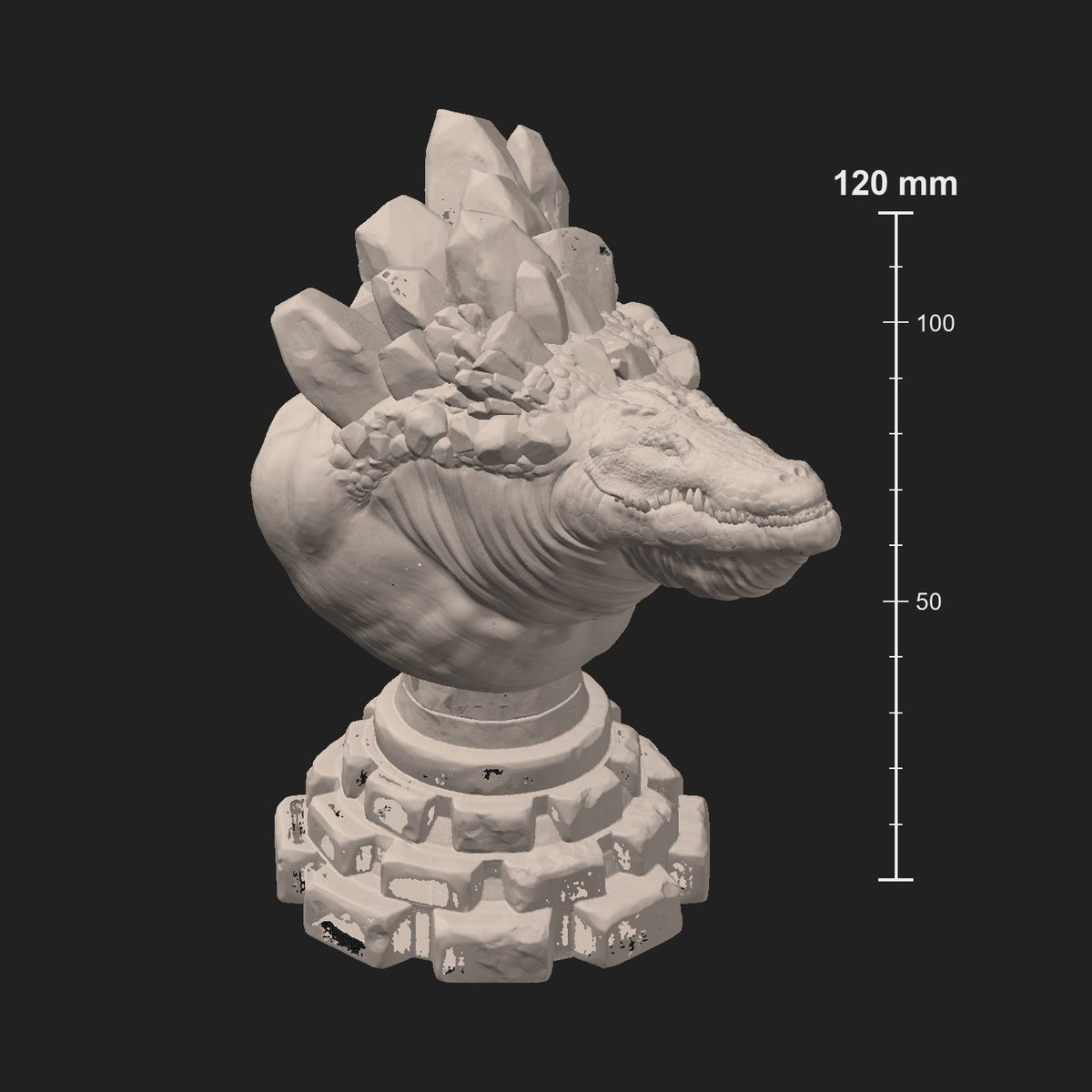 Golden Vein resin figure