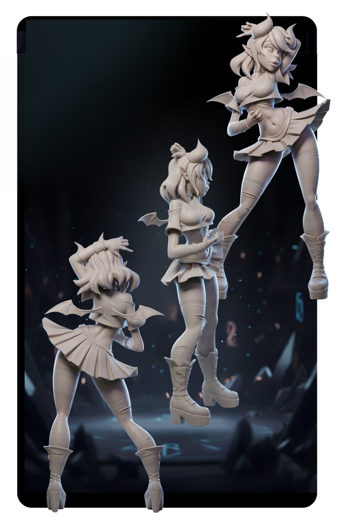 Lilith Noctis resin figure