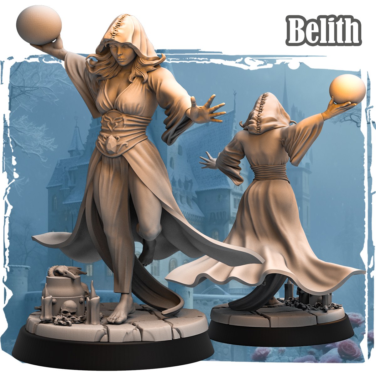 Belith resin figure