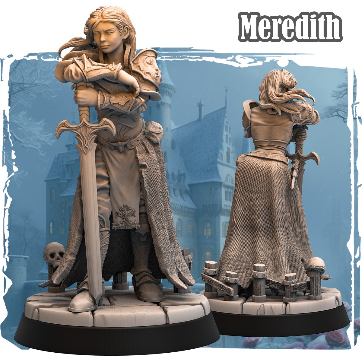 Meredith resin figure