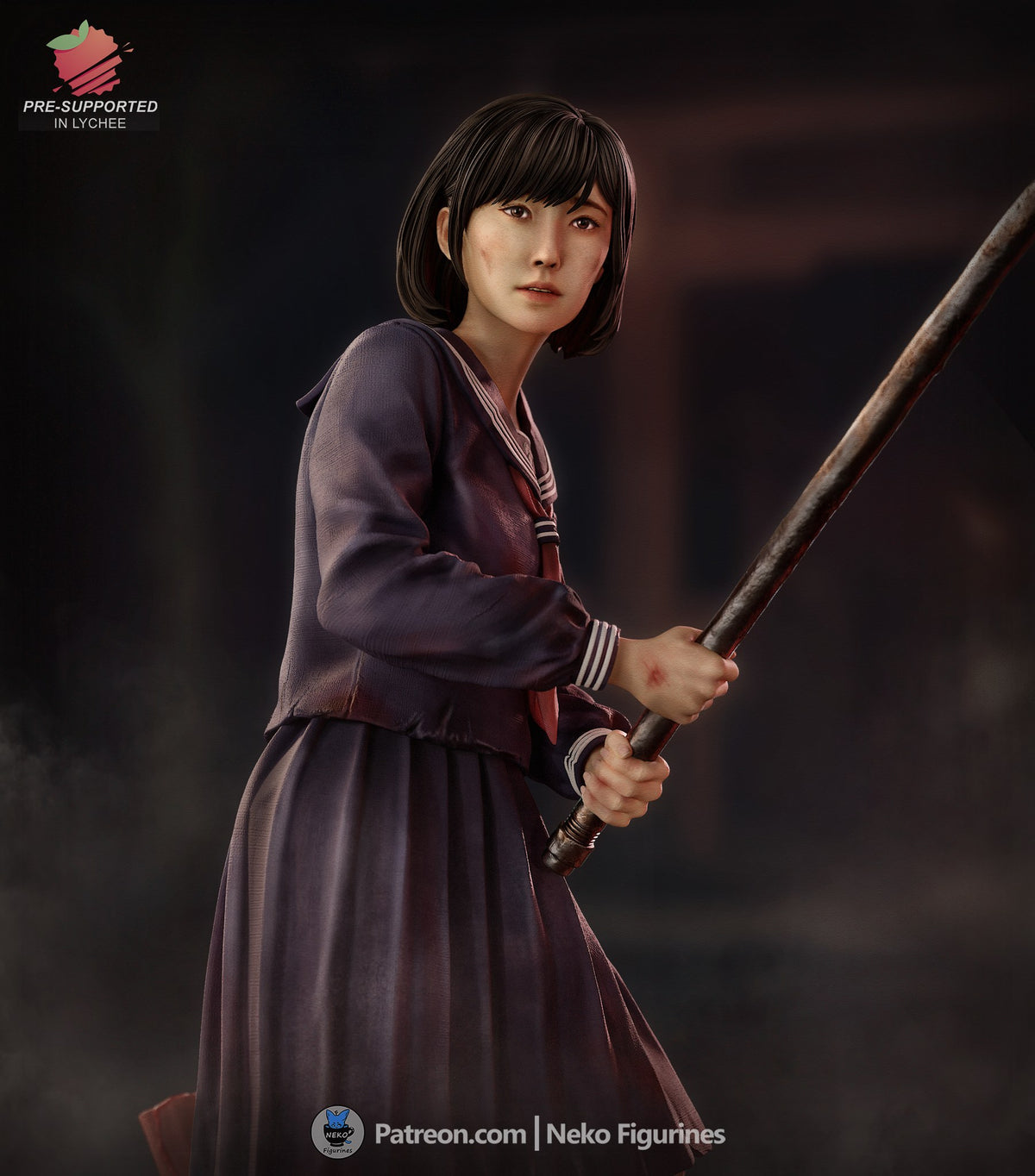 Hinako resin figure