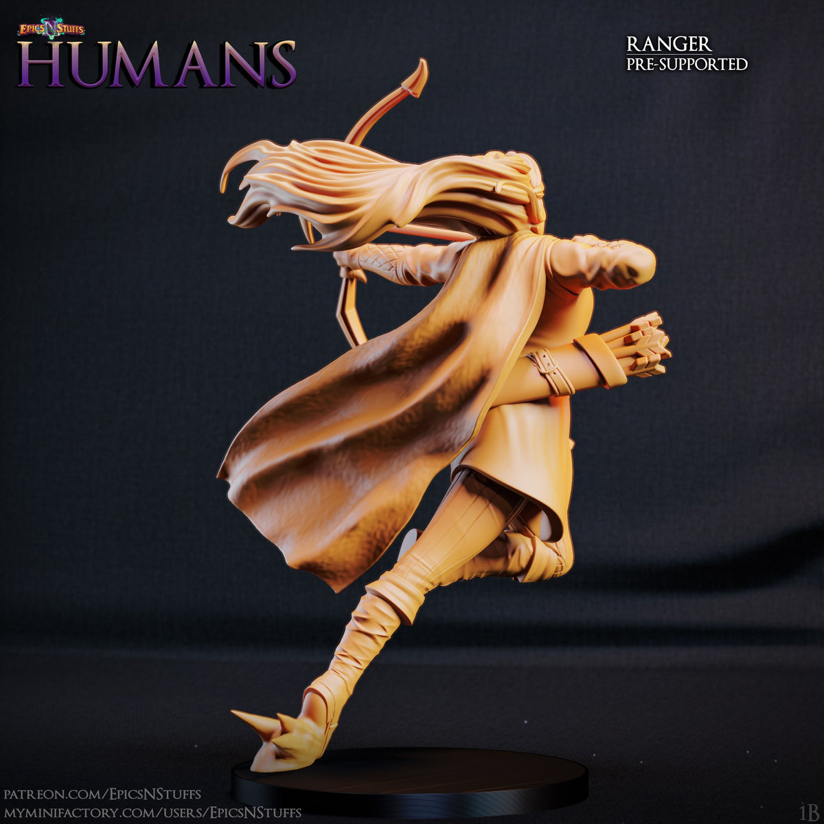 Human Ranger resin figure