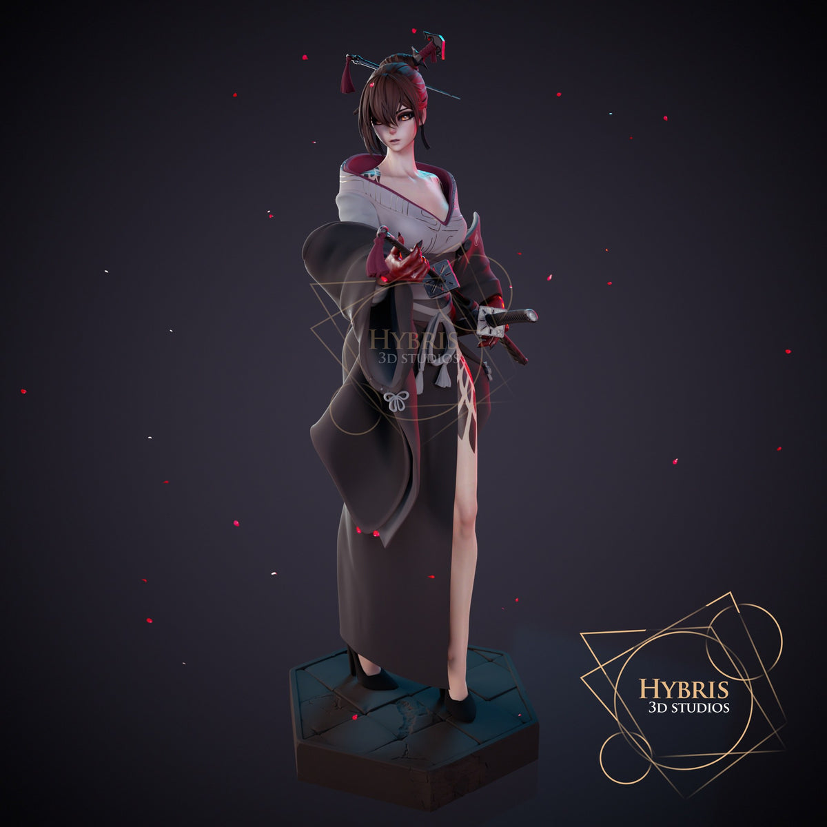 Akeha resin figure