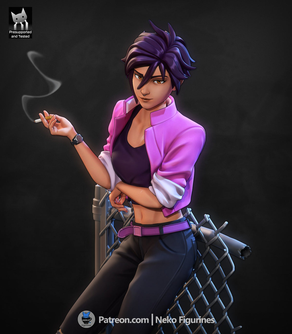 Invisigal (Dispatch) resin figure